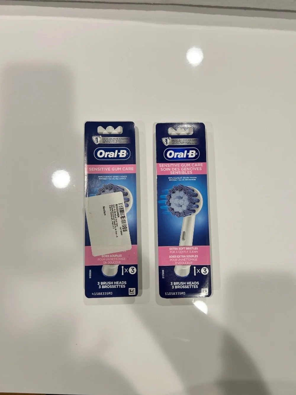 6 Brand New Oral-B Sensitive Gum Care Electric Toothbrush Replacement Brush Head